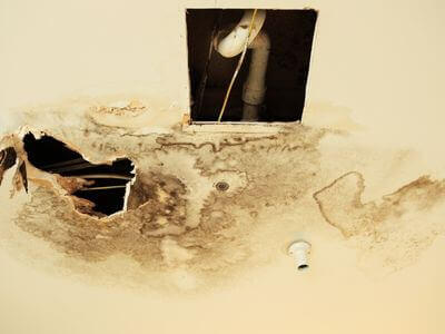 Professional burst pipe water damage services in Sacramento - water damage restoration service